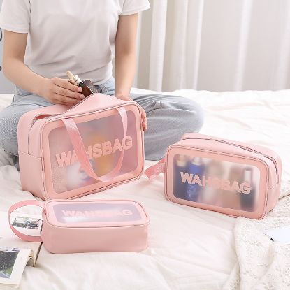 图片 Transparent makeup bag