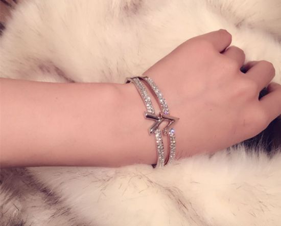 图片 Water Diamond Letter Temperament Bracelet Bracelet