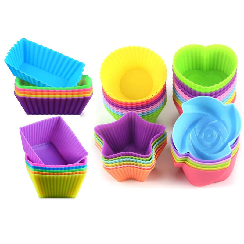 Heat Resistant Cake Mold Non-Stick Muffin Baking